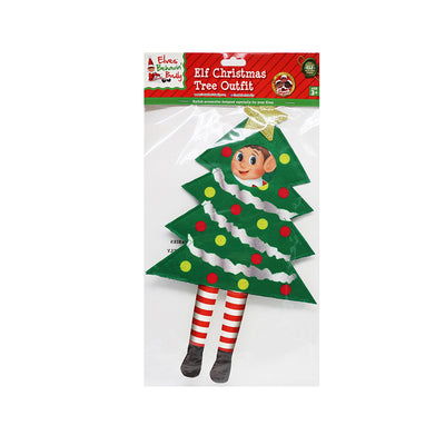 Elf Christmas Tree Outfit Costume
