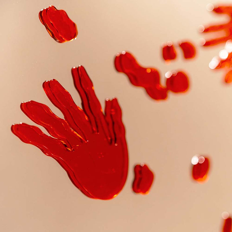 Halloween Decor Blood Gel Clings