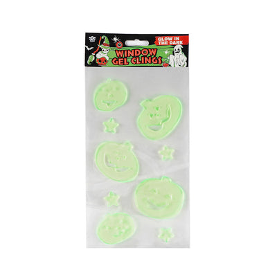 Pumpkin Window Gel Clings