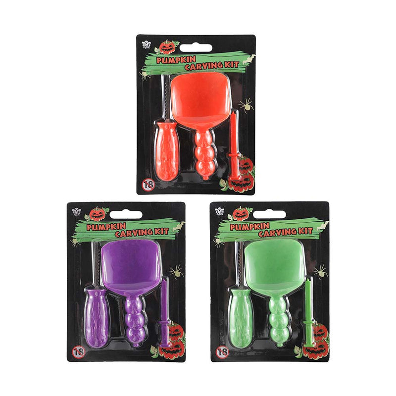 Halloween Pumpkin Carving Kit 3 Piece