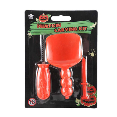 Halloween Pumpkin Carving Kit 3 Piece