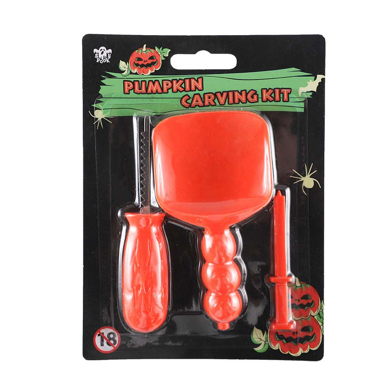 Halloween Pumpkin Carving Kit 3 Piece