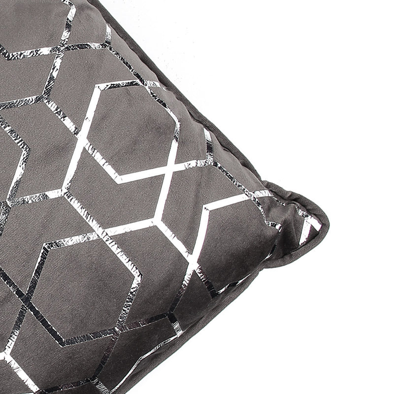 Foil Printed Cushion 43cm