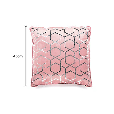 Foil Printed Cushion 43cm