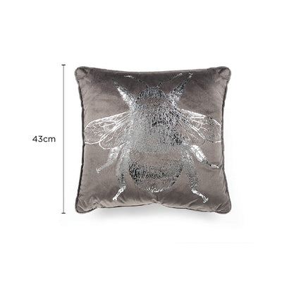 Foil Printed Bee Cushion