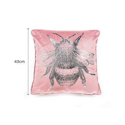 Foil Printed Bee Cushion