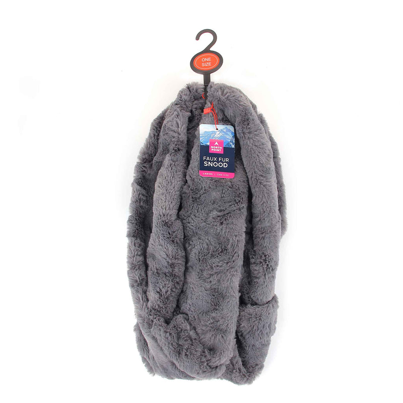 Ladies Faux Fur Snood Tex