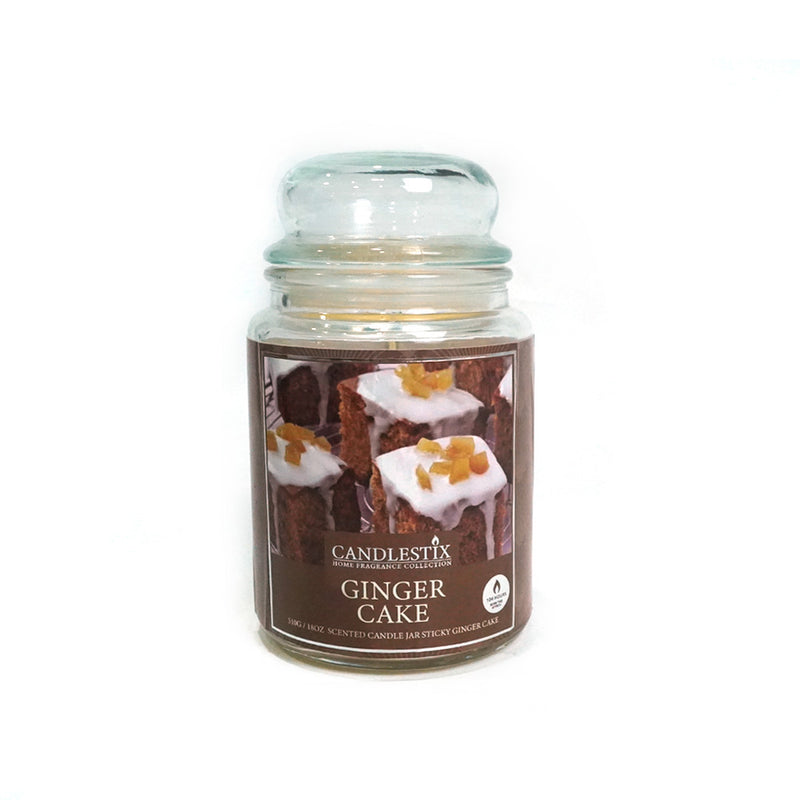 18Oz Scented Jar Candle Ginger Cake