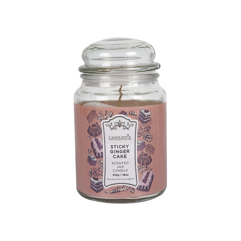 18Oz Scented Jar Candle Ginger Cake