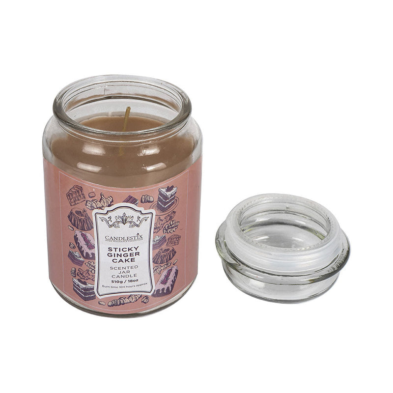 18Oz Scented Jar Candle Ginger Cake