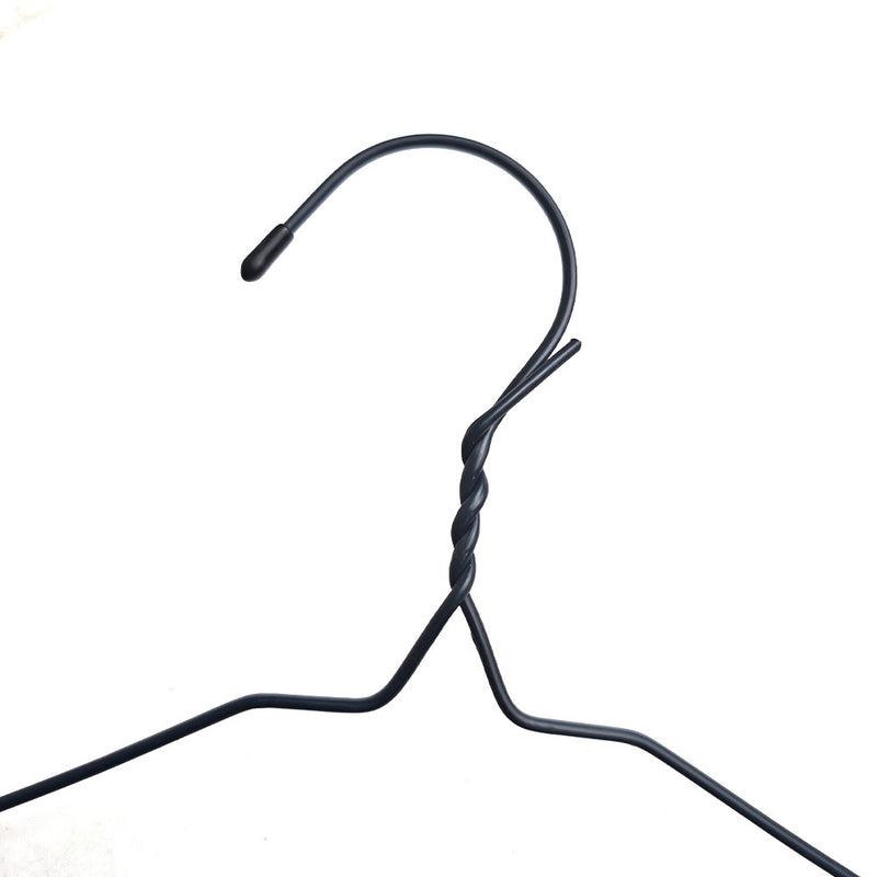Coloured Light Weight Wire Laundry Hanger 12PK