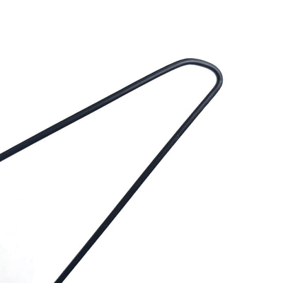 Coloured Light Weight Wire Laundry Hanger 12PK