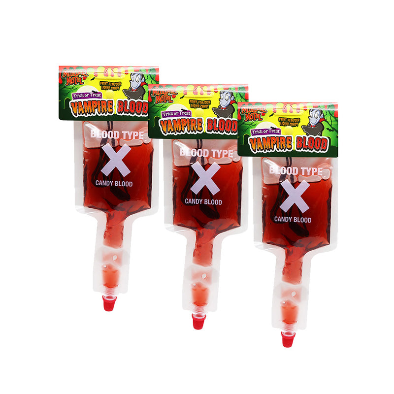 Dripping Vampire Candy Blood Bag 100g x 3Pack