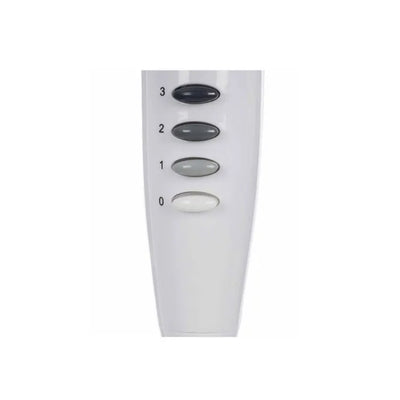 Status 16 Inch White Standing Fan with 3 Speed