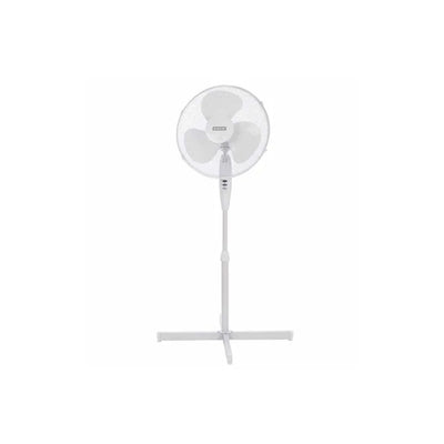 Status 16 Inch White Standing Fan with 3 Speed