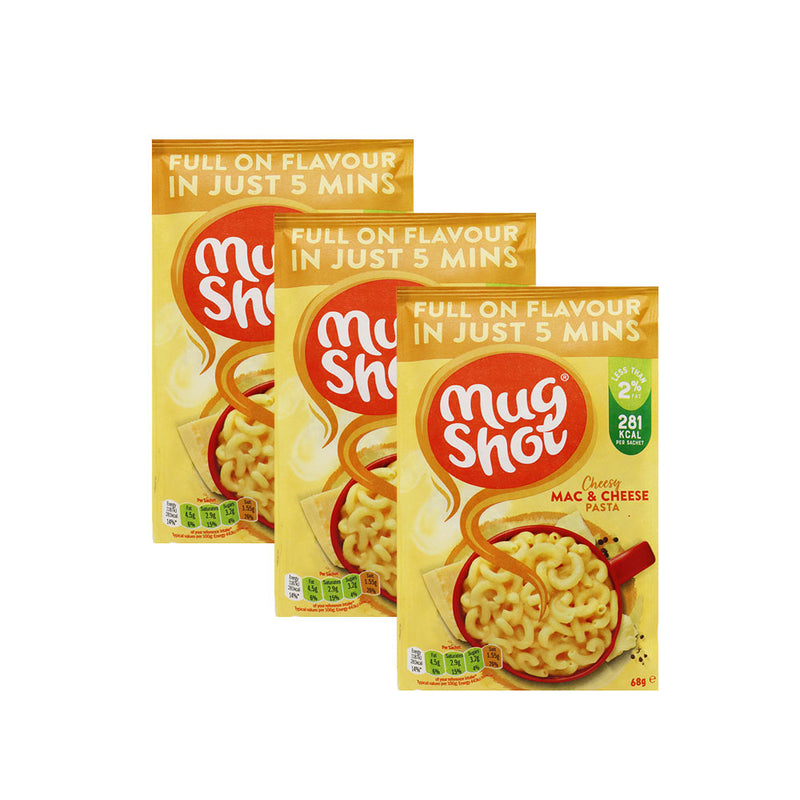 Mug Shot Macaroni & Cheese Flavour Pasta 68g