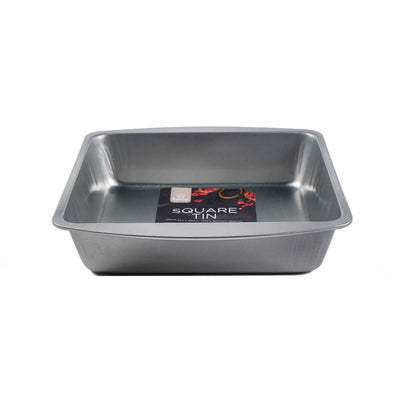 Square Cake Tin Non Stick 20cmx20cmx5cm