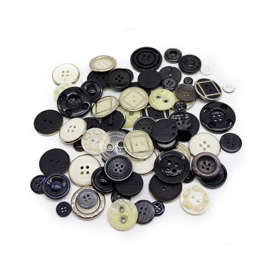 Craft Buttons Assorted 100g