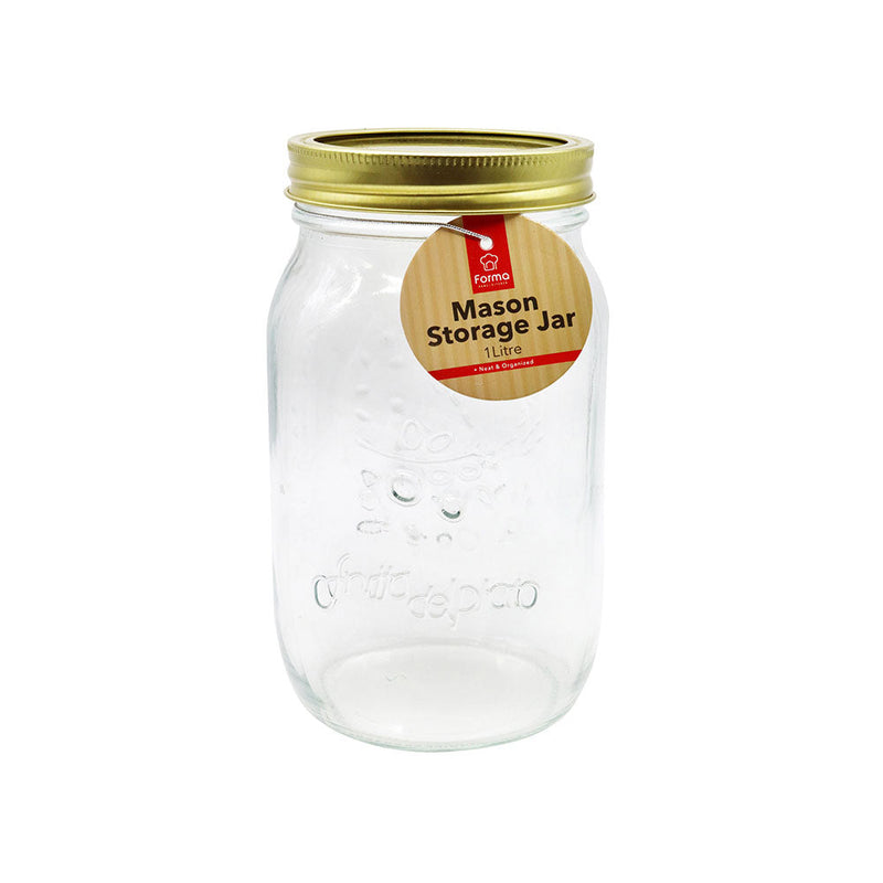 Mason Storage Jar 1L