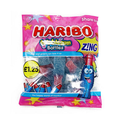 Haribo Bubblegum Bottles 160g x 3Pack