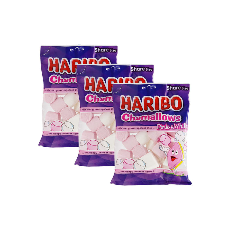 Haribo Chamallows Marshmallows 140g x 3Pack