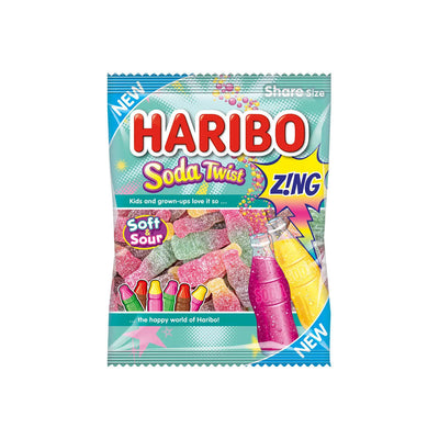 Haribo Soda Twist Zing 160g