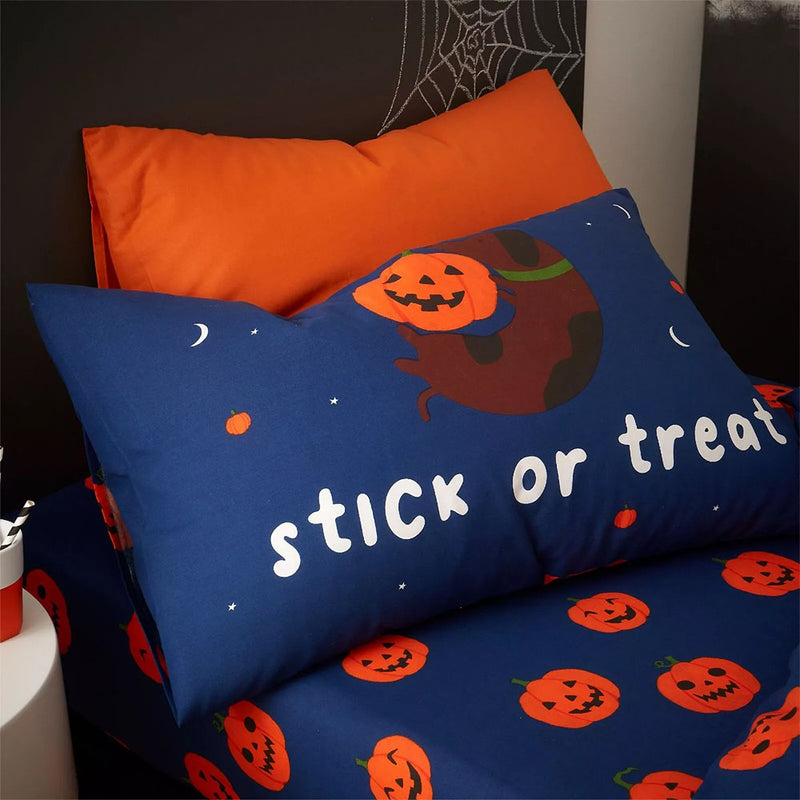 Kids Bedding Halloween Dogs Junior Duvet Covers Set