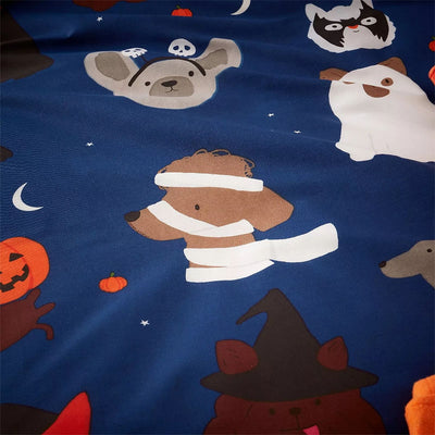 Kids Bedding Halloween Dogs Junior Duvet Covers Set