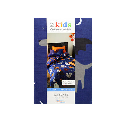 Kids Bedding Halloween Dogs Junior Duvet Covers Set