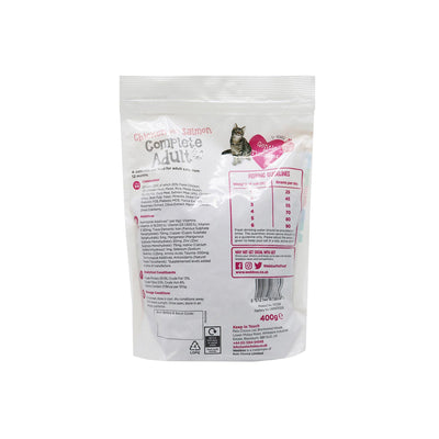 Webbox Complete Adult Cat Food Chicken wirth Salmon 400g