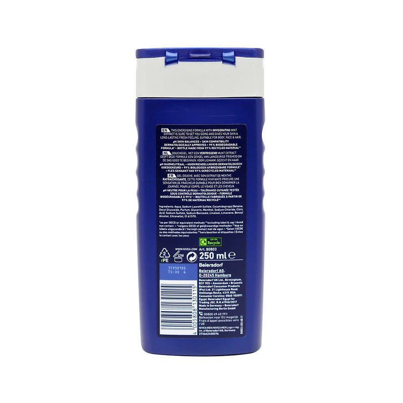 Nivea Men Energy Shower Gel 250ML