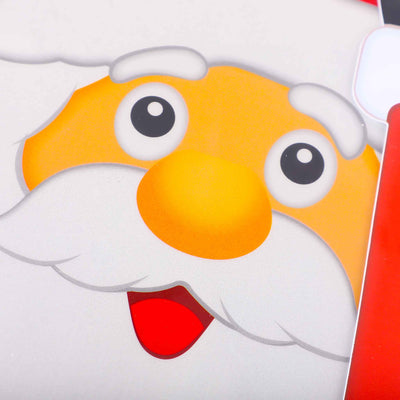 Windscreen Wiper Waving Santa 12x8.5 Inch