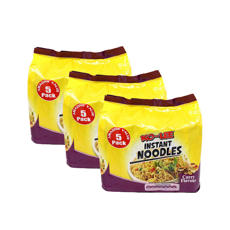 Ko-Lee Instant Noodles Curry Flavour 5x70g