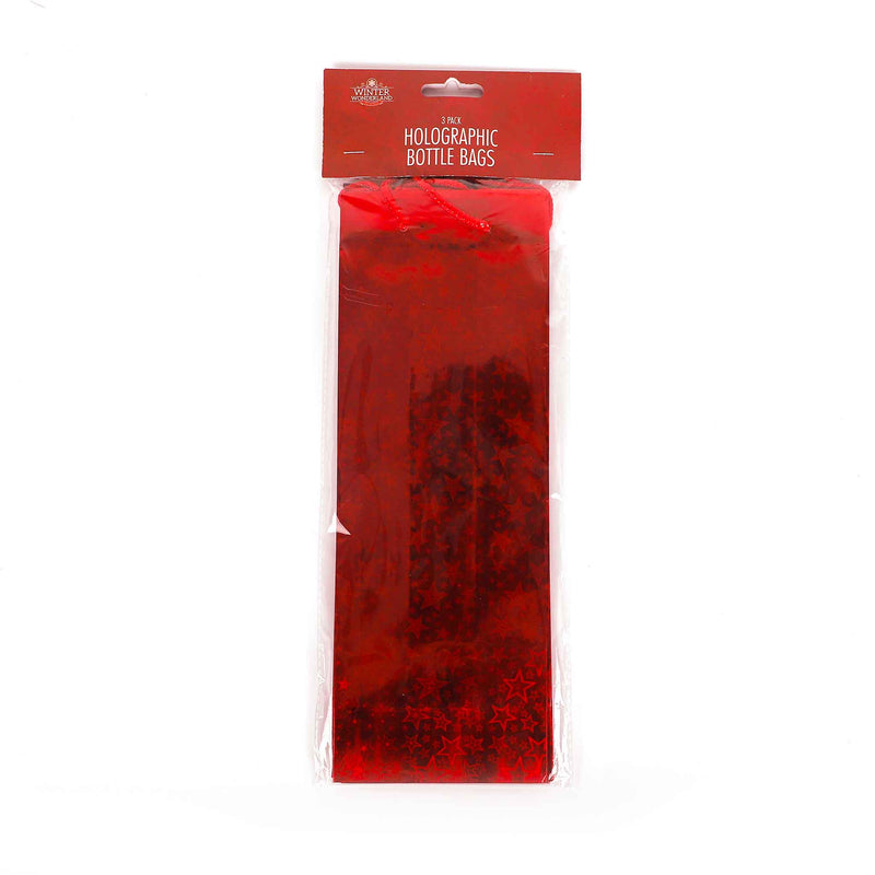 Bottle Bag 3PK - Silver&Red&Blue