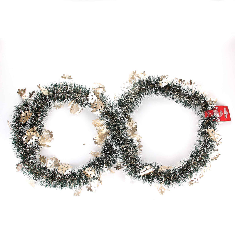 2M Snowflake Tinsel