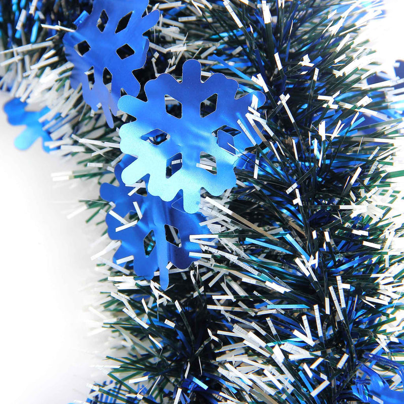 2M Snowflake Tinsel