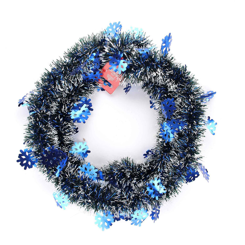 2M Snowflake Tinsel