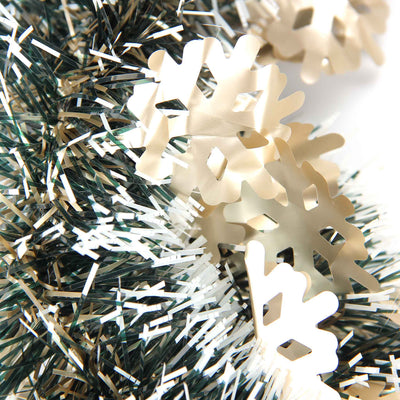 2M Snowflake Tinsel