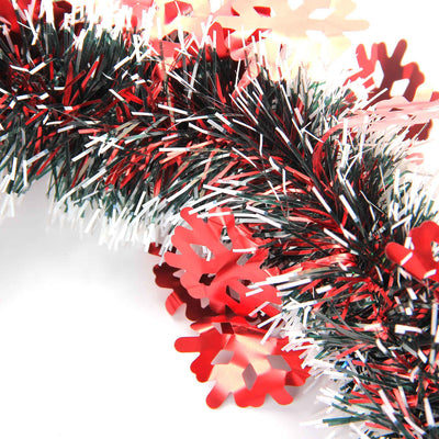 2M Snowflake Tinsel