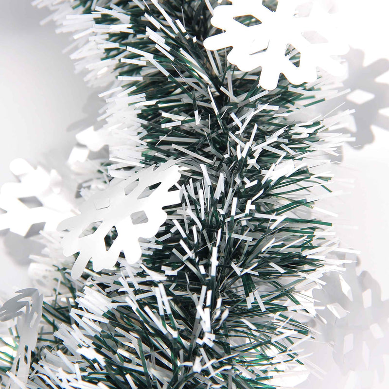2M Snowflake Tinsel