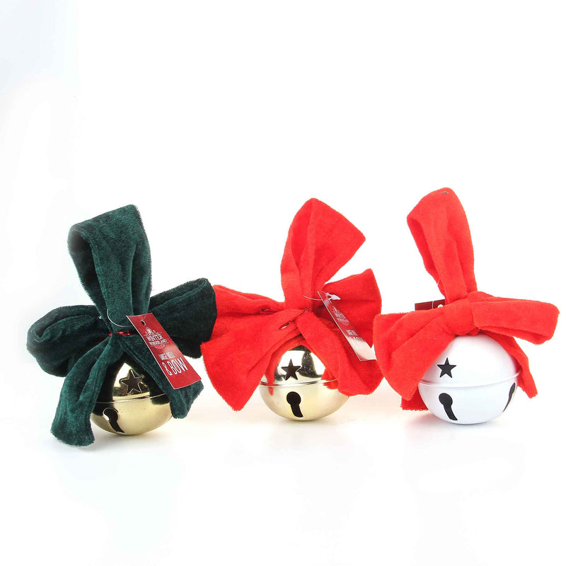 Large Hanging Bell & Bow