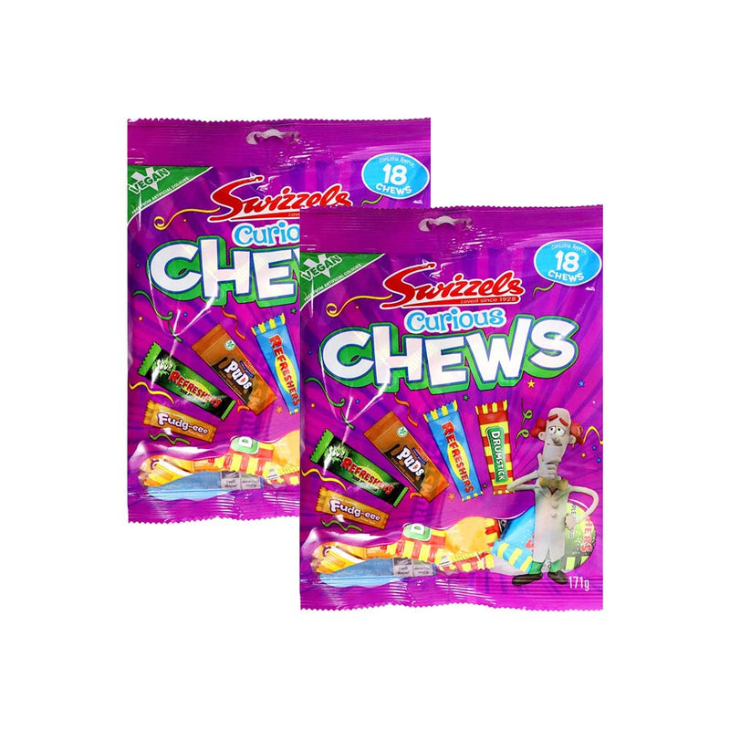 Swizzels Curious Chews 171g x 2Pack