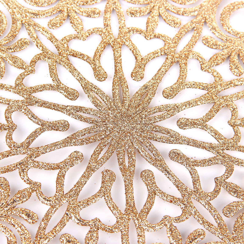 Sparkling Glitter Snowflake Ornament 39CM