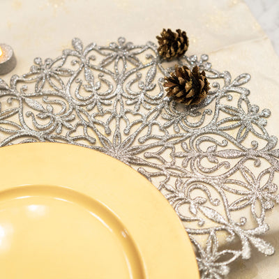 Sparkling Glitter Snowflake Ornament 39CM