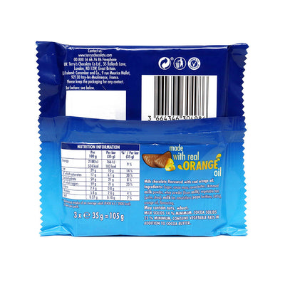 Terry's Orange Chocolate Bar 3Pack