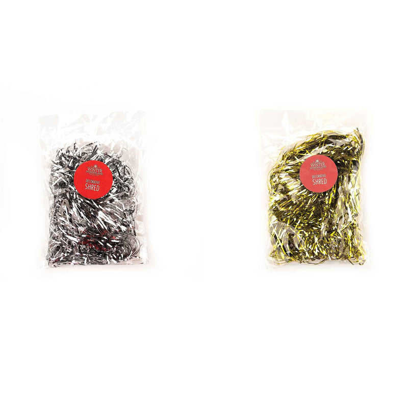 Metallic Decorative Shred Gold & Silver 50g