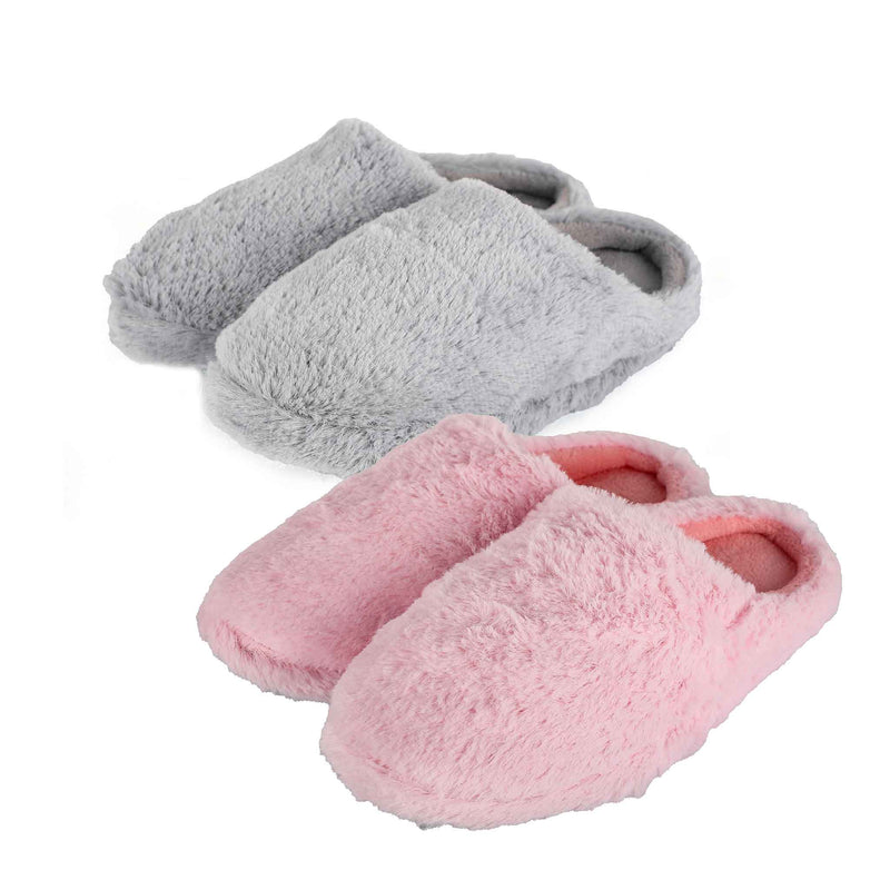 Memory Foam Slipper Ladies In Box