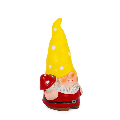 Gnome & Toadstool Ornament