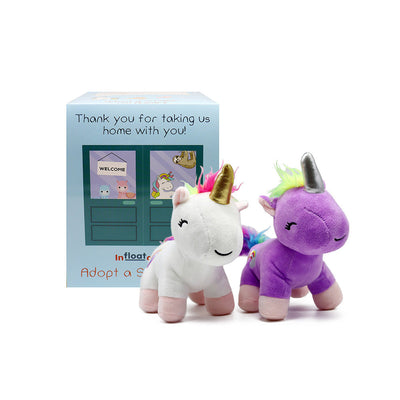 Twin Pack Stuffed Baby Unicorn Toy
