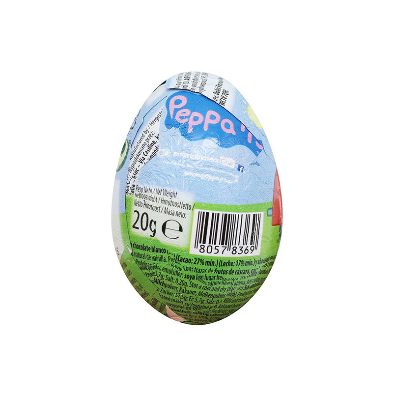 Peppa Pig Surprise Chocolate Egg 20g